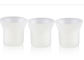 Eco Nhựa Dụng cụ trang điểm vĩnh viễn PMU Phụ kiện Microblading Pigment Sponge Cup